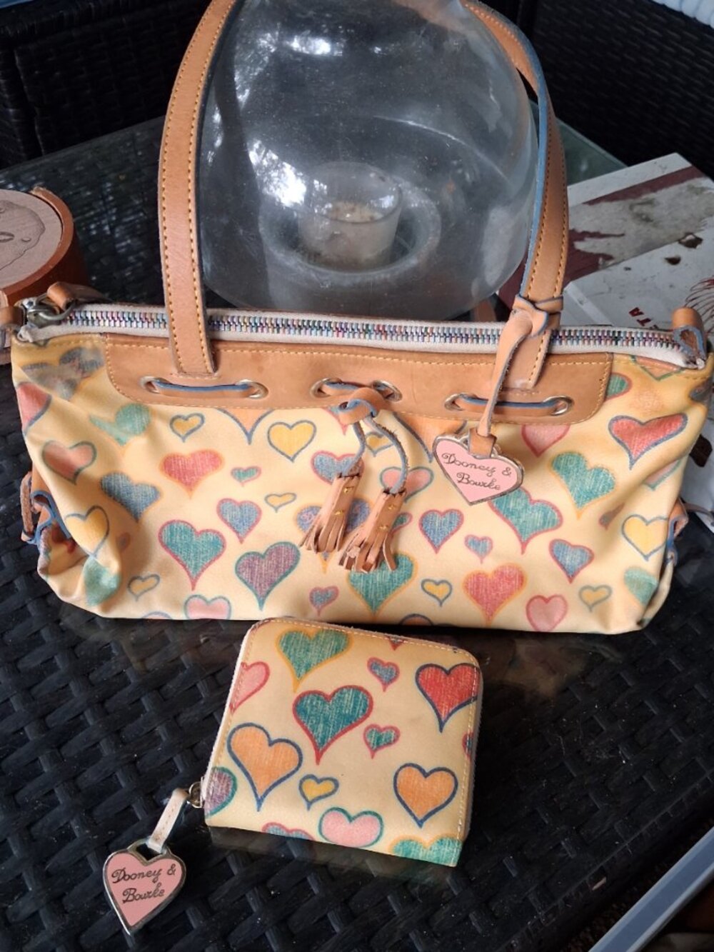 Dooney & Bourke bag & wallet